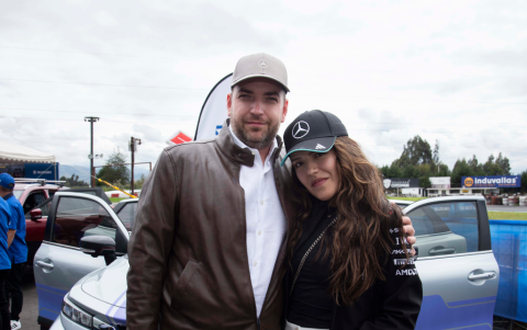 Dániel Szécsi y María Daniela Conde.