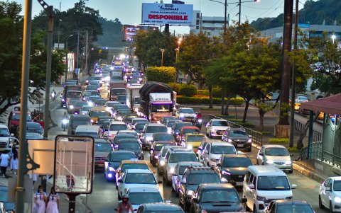 A las 5:30, el tráfico es
