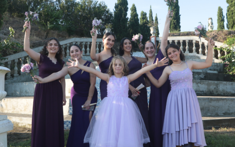 Ivanna Saúd, Lena Salem, Inés Baquerizo, María Beatriz Lopera, Doménica Donoso y Luciana y Camila Joniaux.