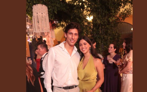 Paulo Vega y Bernarda Herrera.