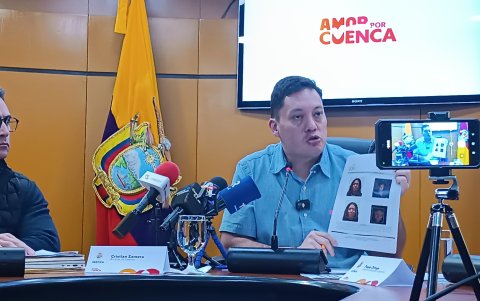 Cristian Zamora, alcalde de Cuenca, dio detalles del caso de supuesta corrupción en Avalúos y Catastros.