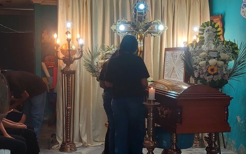 Víctima. Familiares y amigos se despidieron este 17 de mayo de Daniela Figueroa.