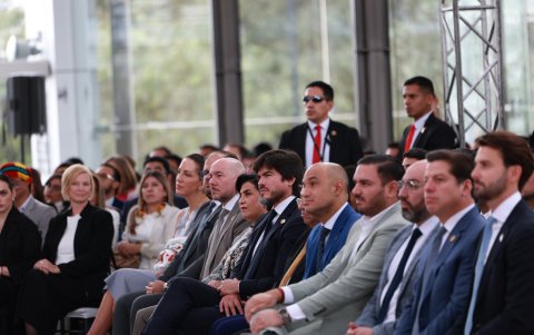 Parte del gabinete ministerial del presidente Daniel Noboa.