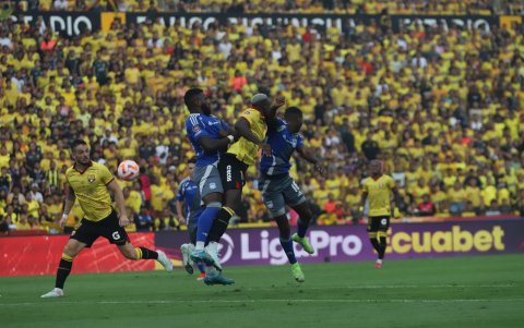 Octavio Rivero fue la figura de Barcelona SC en la victoria ante Emelec.