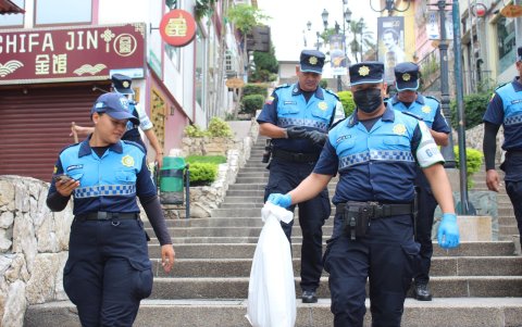 La especie fue guardada en un saco. No hubo personas heridas