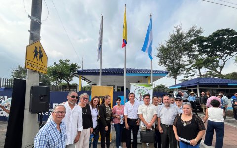 Comités barriales que apoyaron en la rehabilitación de ese espacio.