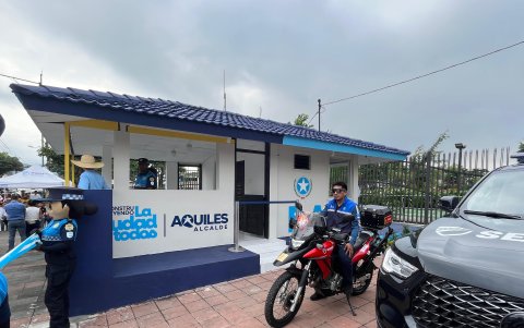 La nueva estación está equipada para brindar mayor vigilancia en la zona.