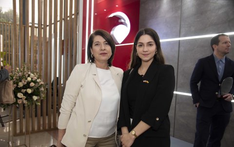 Vilma Rogel y Camila Córdoba.