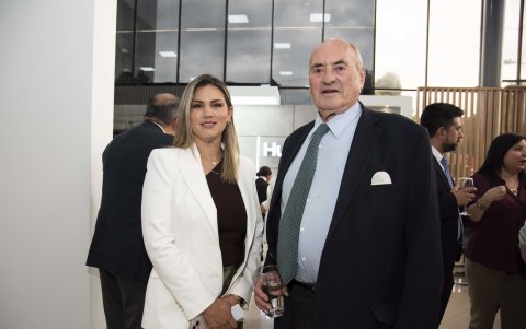 Antonella Díaz y Kurt Freund.