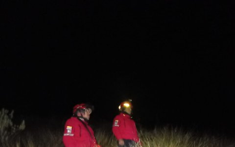 Instituciones de primera respuesta trabajaron por más de dos días en la búsqueda de Patricio Factos.