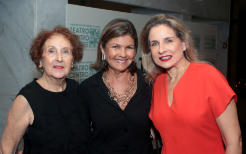 Melitta Schulz, Marcela de Molestina y Maja Schulz.