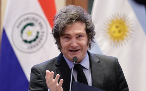 El presidente de Argentina, Javier Milei, en una foto de archivo.