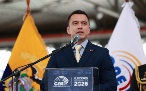 Noboa envió el proyecto de ley antes del 24 de mayo de 2025.