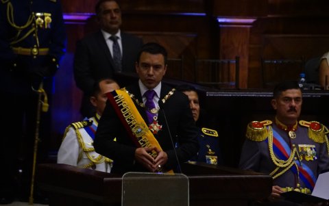 Daniel Noboa habló este 24 de mayo de 2025 sobre ampliar la matriz energética.