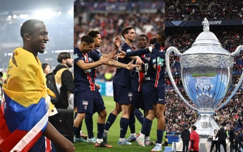 Pacho ya ganó la Supercopa de Francia, la Ligue 1 y la Copa de Francia con PSG.