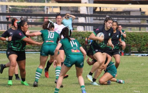 El entrenamiento del rugby a nivel femenino cobra fuerza en países grandes como México.