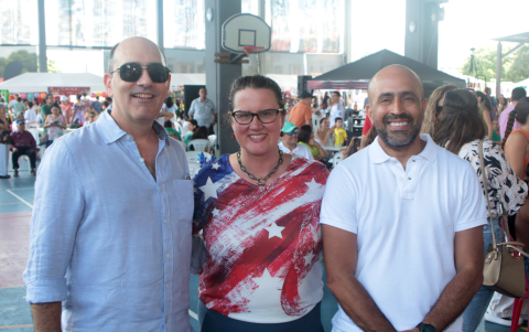 Erik Martini, Jessica Gilway e Isidro Fierro.