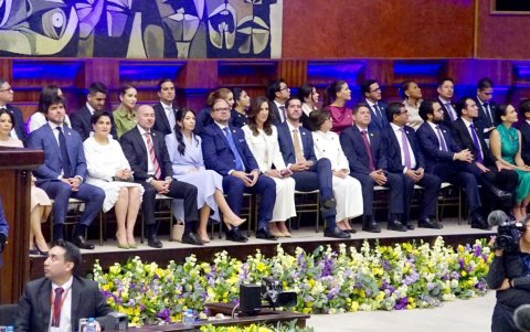 El Gabinete del presidente Daniel Noboa.