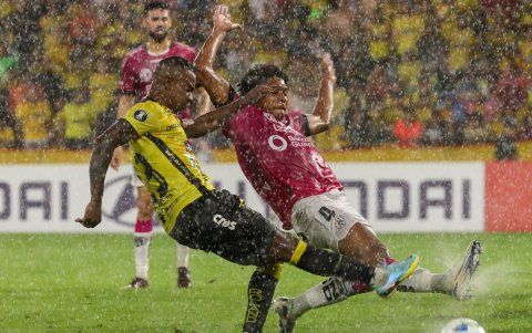 Barcelona SC está en el fondo del Grupo B de la Copa Libertadores 2025.