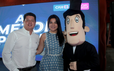 Frank Rendon y Gabriela Palacios.