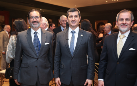 Luis Eduardo García, Miguel Ángel González y Juan Xavier Sánchez.