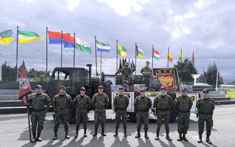 El equipo ganador representará al ejército en una competencia de destrezas en la Republica del Salvador.