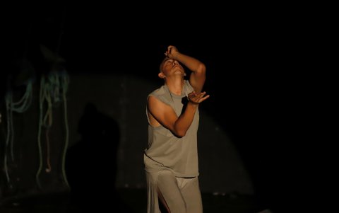 La pieza fue elaborada durante un mes de ensayos.