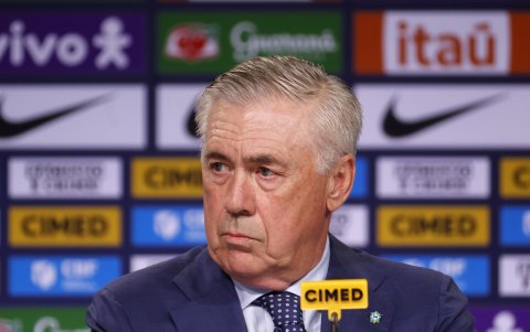 Carlo Ancelotti se estrenará como técnico de Brasil en el juego ante Ecuador.