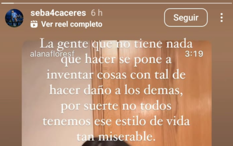 Sebastián Cáceres, futbolista uruguayo, mostró su apoyo en redes sociales a su novia por las 