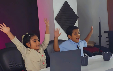 Los niños tiene mucho que decir y EXPRESO abrió el micrófono para ellos en su día.