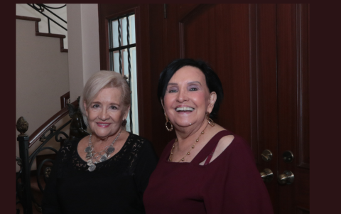 Consuelo de Montalvo e Inés Camacho.