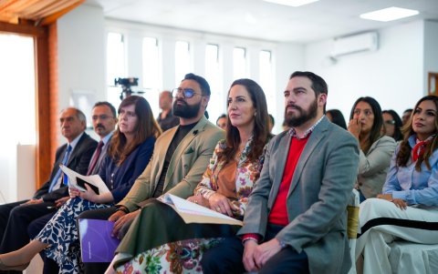 Autoridades presentes en una jornada del evento.