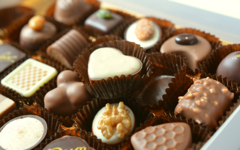 Cajitas de dulces para regalo