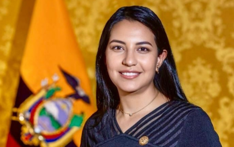 Sariha Moya, ministra de Economía, anunció el inicio de negociaciones comerciales con Estados Unidos.