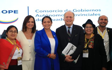 Paola Pabón fue la primera mujer en presidir el Congope en sus más de 50 años de existencia.