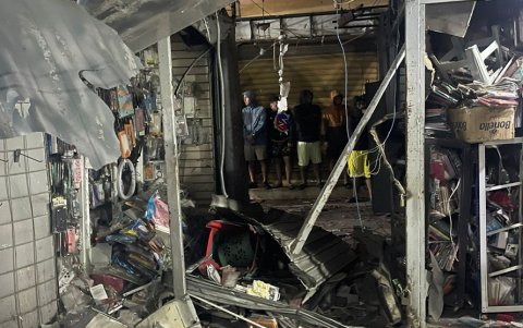 La explosión causó daños en varios módulos de la Bahía de Guayaquil.