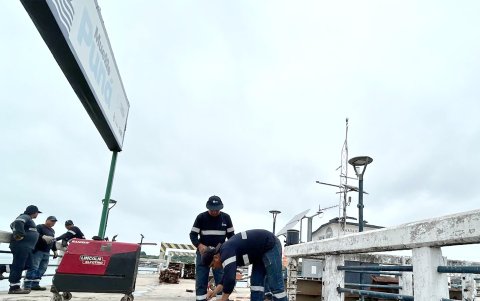 Obra busca mejorar la conectividad fluvial con la parroquia.