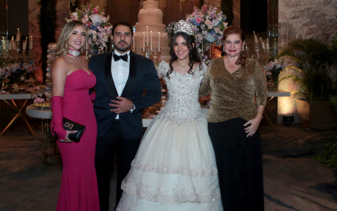 Tamara Juez, Eduardo Arboleda, Donatella Chiarello y Leticia Haddad.