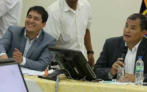 Andrés Arauz es el hombre de confianza de Rafael Correa.