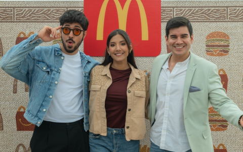 Israel Vera, Gigi Mieles e Isaac Delgado.