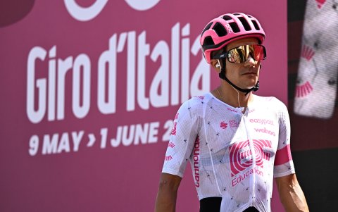 Richard Carapaz sumó un nuevo éxito en el Giro de Italia.