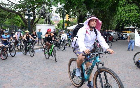 La peatonalización también se ha dado en el centro de Guayaquil.