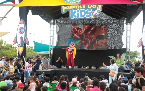 Show del payaso Plim Plim.