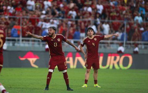 Venezuela busca el repechaje de la Copa del Mundo 2026.