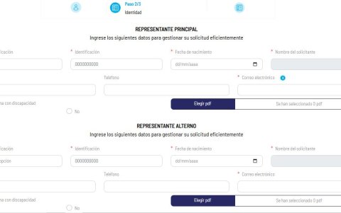 Proporcionar datos personales es el segundo paso para postular a la Mesa de Movilidad en Guayaquil.