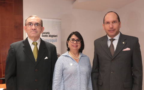 Magno Marriott, Alemania González y Eliseo Mosconi.