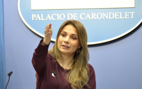 Carolina Jaramillo, vocera gubernamental, se refirió a la situación de Progen el 9 de junio de 2025.