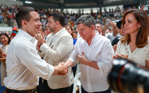 El presidente mantuvo una reunión con representantes del Congope para coordinar estrategias de desarrollo económico