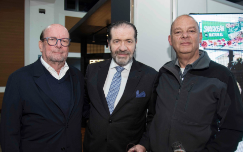 Roberto Brauer, Gonzalo Chiriboga y Pablo Molina.