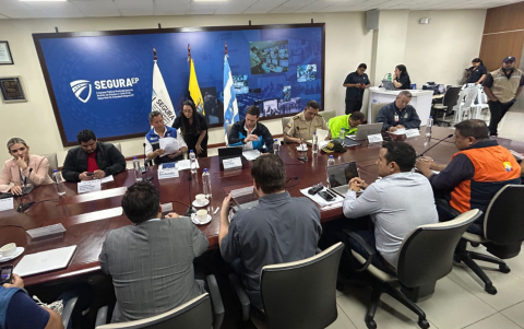 Segura EP y entidades de control acordaron operativos conjuntos para reforzar la seguridad ciudadana.
